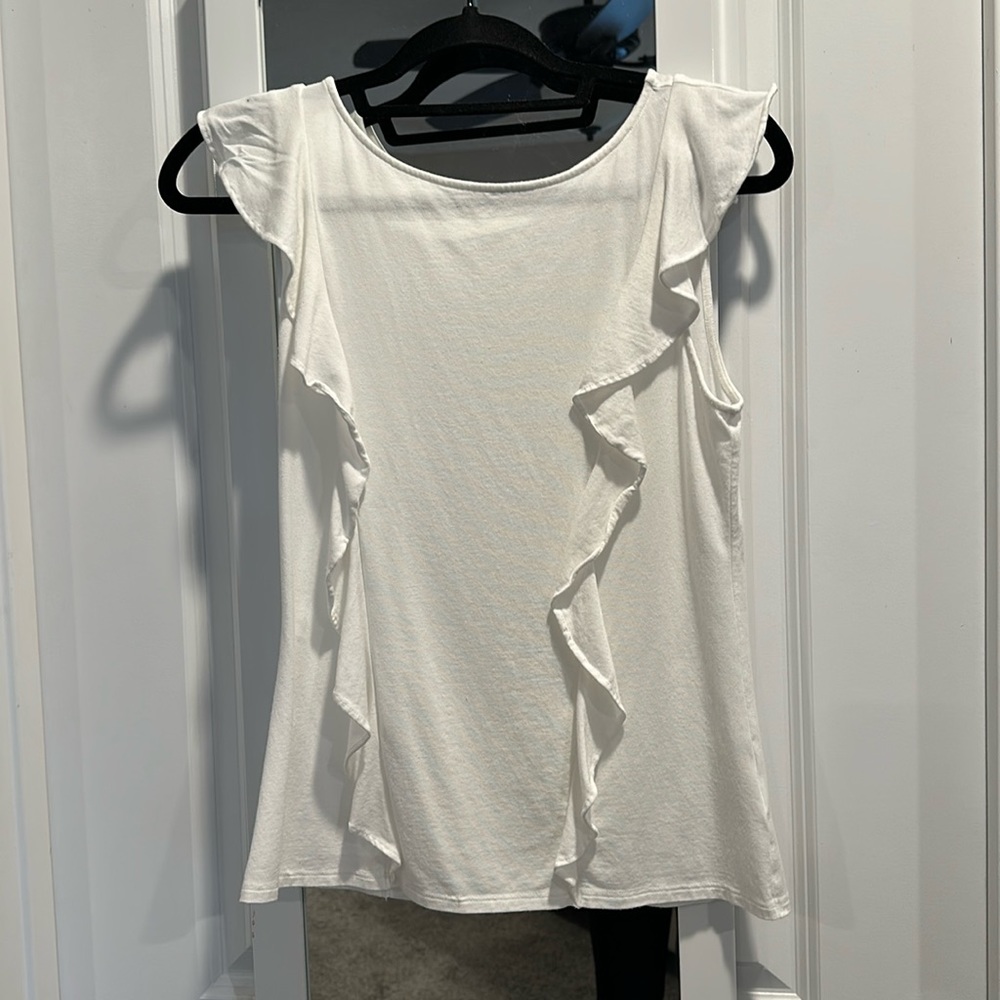 Lilly Pulitzer S Ruffle Cotton Tank